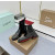 Christian Louboutin Black Patent Stud‑Cap Chelsea Ankle Boots