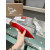 Christian Louboutin Silver Transparent PVC Bow Crystal Pointed‑Toe Flat Pumps