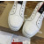Christian Louboutin White Leather Silver‑Spiked Slip‑On Low‑Top Sneakers