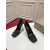 Christian Louboutin Black Satin Bow 100mm Square Toe Stiletto Pumps