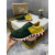 Christian Louboutin Two‑Tone Suede Shark Tooth Sole Low‑Top Sneakers
