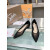Christian Louboutin Black Mesh Crystal‑Dot Flat Pointed Pump