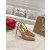 Christian Louboutin Nude Patent 100mm Heel Slingback Pointed‑Toe Pumps