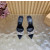 Christian Louboutin Dalmatian Print Pony Hair 100mm Stiletto Heel Mules