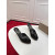 Christian Louboutin Black Patent Peep‑Toe Stiletto Heel Mules