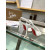 Christian Louboutin White Nappa Asymmetric Curved Strap Slingback Sandal 100mm heel