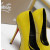 Christian Louboutin Lady Z 120 Yellow Patent Peep‑Toe Platform Stiletto Heel Pumps