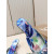 Christian Louboutin Multicolor Satin 70mm Bow Heel Mule Sandals