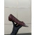 Christian Louboutin Burgundy Mesh Crystal‑Embellished Pointed‑Toe Flat Pumps