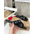 Christian Louboutin Crossover Strap Woven Flat Slide Sandals