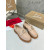 Christian Louboutin Beige Leather Chunky Loafer