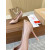 Christian Louboutin Nude Leather 85mm Sporty Kate Pointed Toe Stiletto Heel Pumps