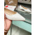 Christian Louboutin White Patent Leather Pointed‑Toe Low‑Wedge Heel Flats