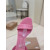 Christian Louboutin Pink Nappa Leather 85mm Stiletto Heel Ankle‑Strap Sandals