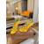 Christian Louboutin Yellow Patent Studded Crisscross Ankle‑Strap Open‑Toe 100mm Stiletto High Heel Sandals