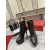 Christian Louboutin Black Leather 150mm Platform Stiletto Ankle Boots