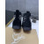 Christian Louboutin Black Suede Full Silver‑Spiked High‑Top Sneakers