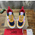 Christian Louboutin Retro Multi‑Tone Suede Mesh Spiked Chunky Low‑Top Sneakers