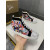 Christian Louboutin Colorful Graffiti Print Silver‑Spiked High‑Top Sneakers