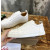 Christian Louboutin White Perforated White‑Spiked Low‑Top Sneakers