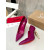 Christian Louboutin Fuchsia Patent Leather Pointed Toe 100mm heel Pumps