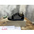 Christian Louboutin Black Suede Gunmetal Crystal‑Covered Low‑Top Men’s Sneakers