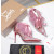 Christian Louboutin Dusty Pink Satin Checkerboard Crystal Tulle Ruffle 100mm Stiletto Heel Pumps