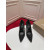 Christian Louboutin Black Mesh Crystal 85mm Stiletto Heel Follies Strass Pumps
