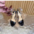 Christian Louboutin Black Patent Leather Platform Ankle‑Strap High‑Heel Sandals 150mm heel