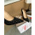 Christian Louboutin Black Suede Scalloped Crystal‑Dot 100mm heel Pump
