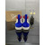 Christian Louboutin White LOVE Graffiti Print High‑Top Sneakers