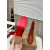 Christian Louboutin Cognac Leather 85mm Block‑Heel Chelsea Ankle Boots with CL Buckle