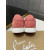 Christian Louboutin Dusty Pink Suede Spike‑Toe Low‑Top Sneakers