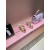 Christian Louboutin Blush Satin 100mm heel Draped Twist Mule High‑Heel Sandals