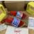 Christian Louboutin Holographic Strap Red Footbed Slide Sandals