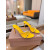 Christian Louboutin Yellow Patent Leather 100mm heel Silver‑Spiked Mule High‑Heel Sandals