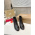 Christian Louboutin Black Leather 85mm Heel Side‑Zip Ankle Boots