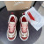Christian Louboutin Pink‑Burgundy Chunky Bubble‑Sole Lace‑Up Sneakers