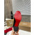 Christian Louboutin Black Croc‑Effect Leather 85mm Block‑Heel Chelsea Ankle Boots with CL Buckle