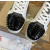 Christian Louboutin Green Graffiti‑Print Spiked‑Toe Low‑Top Lace‑Up Sneakers