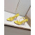 Christian Louboutin Yellow Patent Leather 100mm Stiletto Heel Slingback Sandals