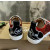 Christian Louboutin Red Patent Spiked Low‑Top Sneakers