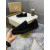Christian Louboutin Black Suede All‑Over Spiked Slip‑On Loafers