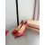 Christian Louboutin Red Patent Leather 100mm Stiletto Heel Kate Pumps