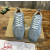 Christian Louboutin Dusty Blue Suede Spiked Low‑Top Men’s Sneakers