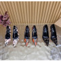 Christian Louboutin Multicolor Python‑Print Pointed‑Toe Stiletto High Heel Pumps